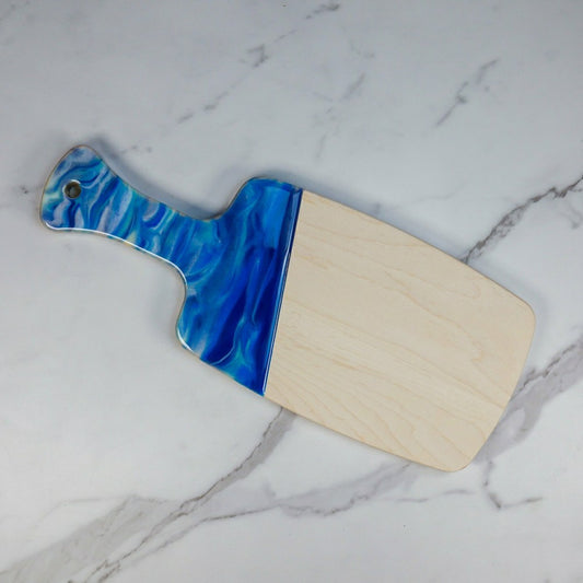 Plow & Hearth / Marbled Resin Wood Board