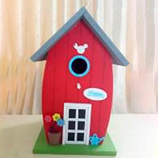 Plow & Hearth / Whimsy Cottage Wood Bird House