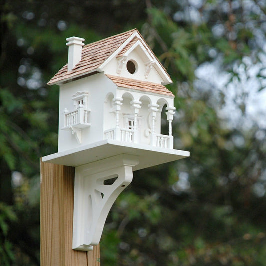 Plow & Hearth / Honeymoon Cottage Bird House with Bracket